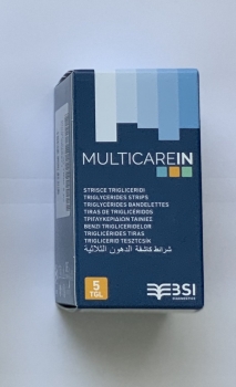 Triglyceride Teststreifen für MultiCare IN 10,00¤