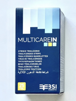 Triglyceride Teststreifen für MultiCare IN