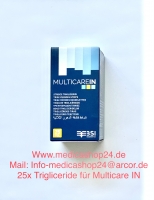 Triglyceride Teststreifen für MultiCare IN 28,00¤
